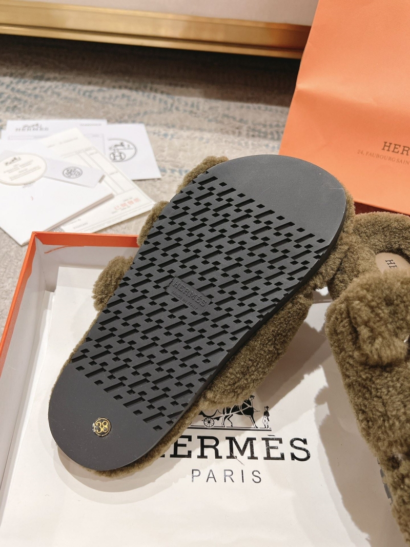 Hermes Slippers